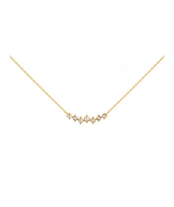 COLLIER TWISTED 7 DIAMANTS l'achat 