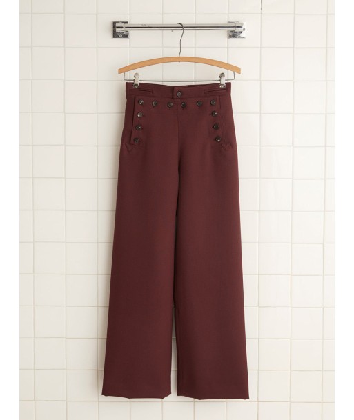 PANTALON RIDING SAILOR BORDEAUX l'évolution des habitudes 