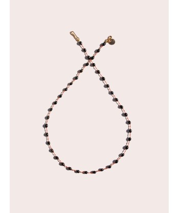 COLLIER BIRD MINI PERLES D'EAU GRISES 2024