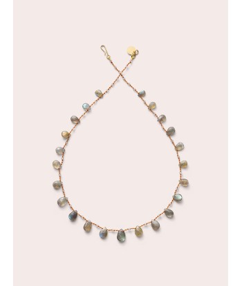 COLLIER ODIN DROPS & BEADS LABRADORITE l'achat 