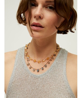 COLLIER ODIN DROPS & BEADS LABRADORITE l'achat 