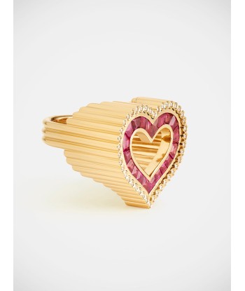 BAGUE LOVE DIAMANTS & RUBIS une grave pollution 