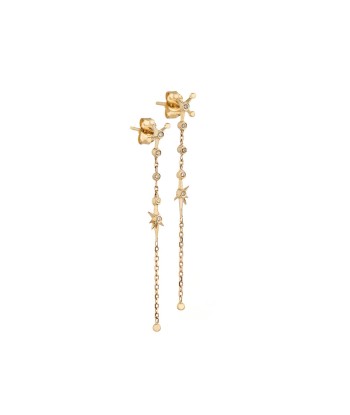 CONSTELLATION CHAIN EARRING pas cher