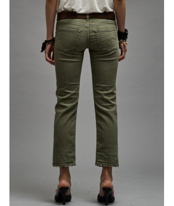 JEAN BOY STRAIGHT OLIVE GREEN STRETCH en ligne des produits 