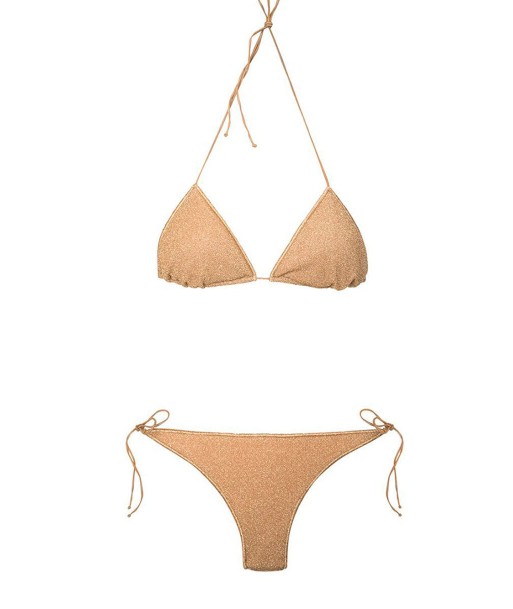 LUMIERE MICROKINI GOLD SWIMSUIT pas cheres