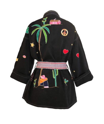 BLACK MEXICAN KIMONO le concept de la Pate a emporter 