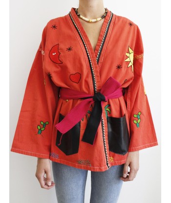 RED MEXICAN KIMONO online