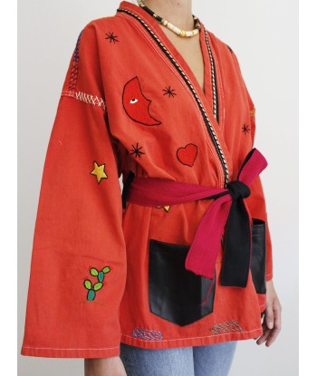 RED MEXICAN KIMONO online