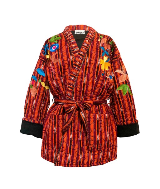 FLOWER POWER KIMONO pas cher 