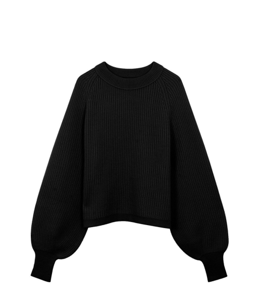 MARLOW BLACK SWEATER français