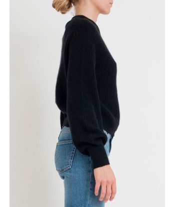 MARLOW BLACK SWEATER français