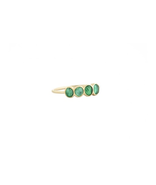 RING SET WITH 4 EMERALDS Vous souhaitez 