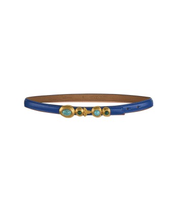 CEINTURE EARTH NARROW BLUE basket pas cher