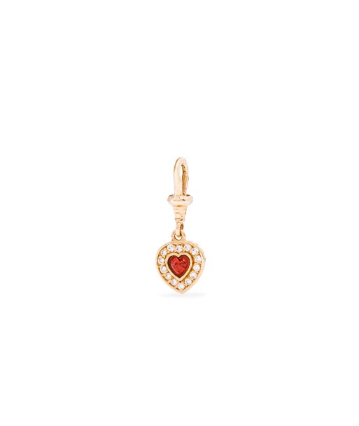 PAVE DIAMOND HEART CHARM des créatures d'habitude