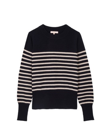 PULL COUTURE RAYE CASHMERE de pas cher