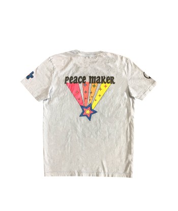 TEE SHIRT PEACE MAKER BLANC paiement sécurisé