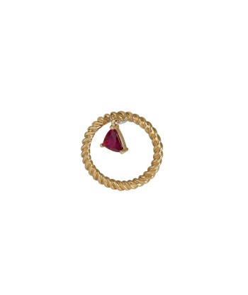 CASSIS TOURMALINE LOVE RING soldes