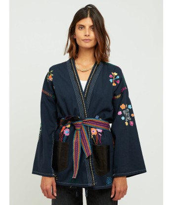 KIMONO GOOD TRIP NAVY livraison et retour toujours gratuits