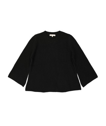 BLACK FLARE SWEATER shop