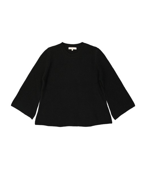 BLACK FLARE SWEATER shop