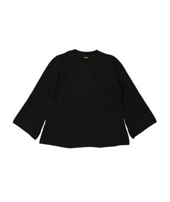 BLACK FLARE SWEATER shop