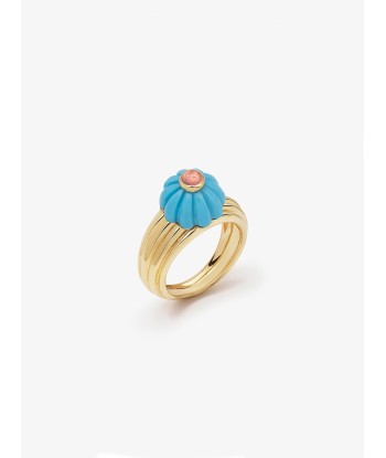 GELATO TURQUOISE AND TOURMALINE RING la chaussure