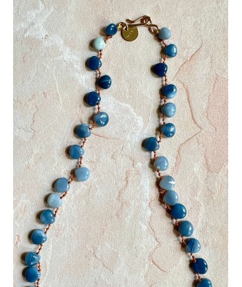 BERRYBLUE BLUE OPAL NECKLACE plus qu'un jeu 