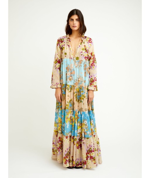 LONG SLEEVES MAXI HIPPYDRESS en ligne