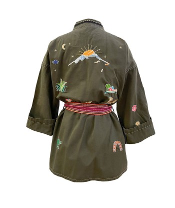 KHAKI BON VOYAGE KIMONO Les magasins à Paris et en Île-de-France