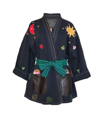 MEXICAIN NAVY KIMONO france