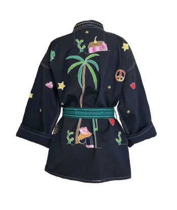 MEXICAIN NAVY KIMONO france