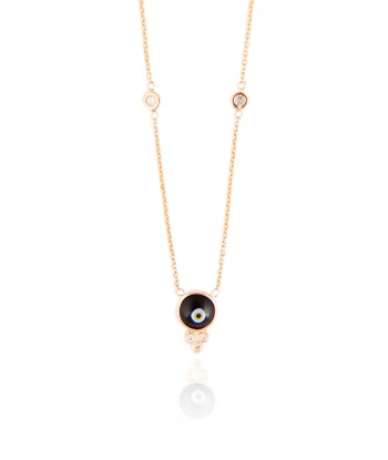 ROUNDBLACK CERAMIC EYE NECKLACE ouvre sa boutique