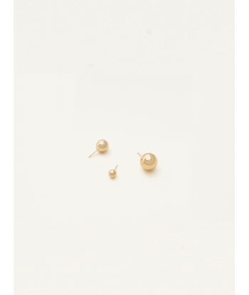 LARGE SPHERE STUD EARRING destockage