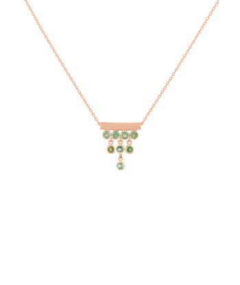 MULTI TOURMALINE DIAM NECKLACE prix