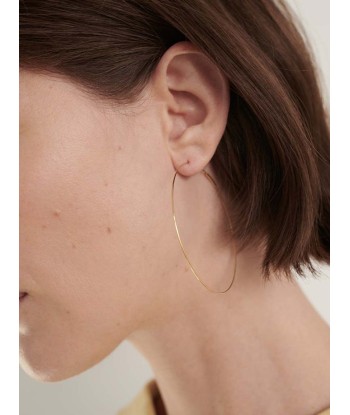 LARGE HOOP EARRINGS la chaussure