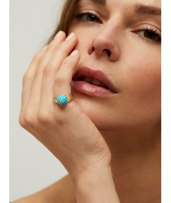 BAGUE GELATO TURQUOISE ET DIAMANT Venez découvrir notre 