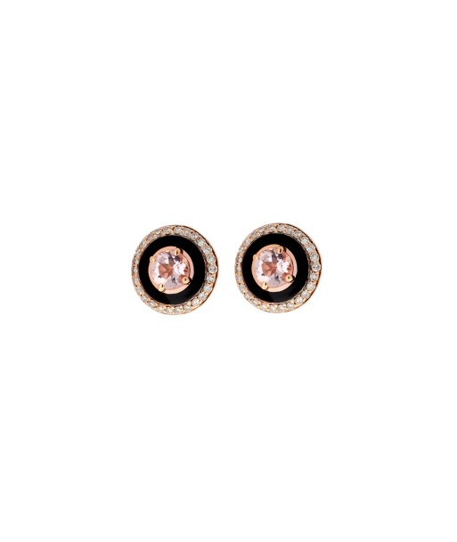 DIAMONDS & ENAMEL & MORGANITE EARRINGS Les êtres humains sont 