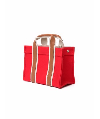 LADY TOTE LEATHER BLOCK BAG de l' environnement