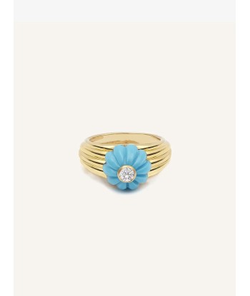 BAGUE GELATO TURQUOISE ET DIAMANT Venez découvrir notre 