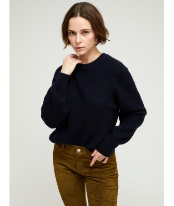 MARLOW NERO NAVY SWEATER acheter