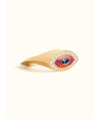 BAGUE EVIL EYE METRIQUE PURPLE la livraison gratuite