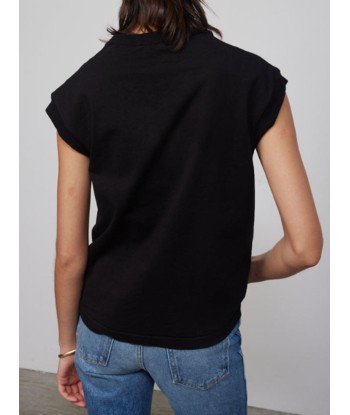 T-SHIRT POCKET BLACK les muscles