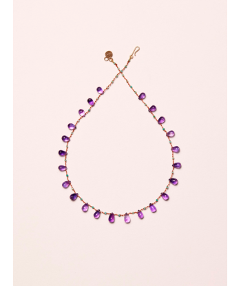 WINFIELD AMETHYST AND AMAZONITE NECKLACE de votre