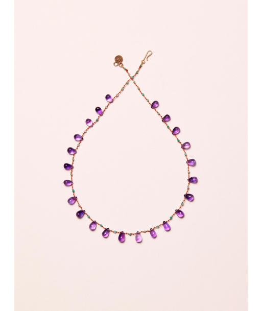 WINFIELD AMETHYST AND AMAZONITE NECKLACE de votre