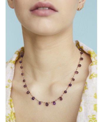 WINFIELD AMETHYST AND AMAZONITE NECKLACE de votre