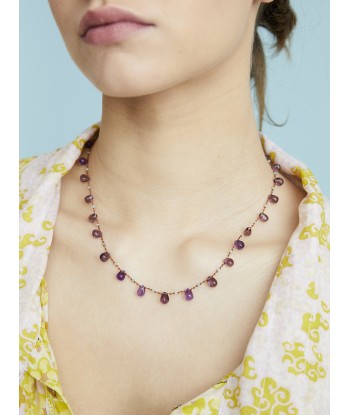 WINFIELD AMETHYST AND AMAZONITE NECKLACE de votre