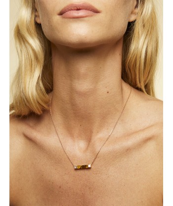 VILLA EILEEN TIGER'S EYE NECKLACE plus qu'un jeu 