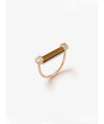 VILLA EILEEN TIGER EYE RING Paris Déstockage Promo