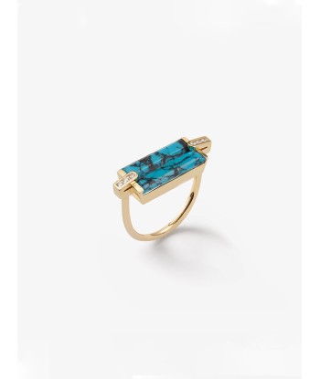 VILLA IDA DOUBLE TURQUOISE RING store