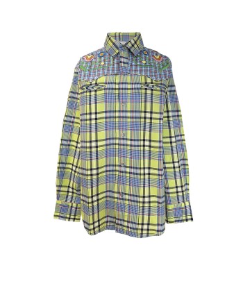 YELLOW CHECKERED COWBOY SHIRT Vous souhaitez 